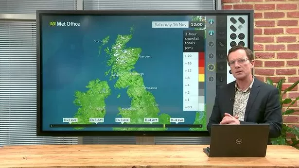 下雪：英国气象局详细说明了英国人将在“适当的寒流”中看到冬季天气的确切位置